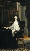 Miranda, Juan Carreno de La reina Mariana de Austria de luto France oil painting artist